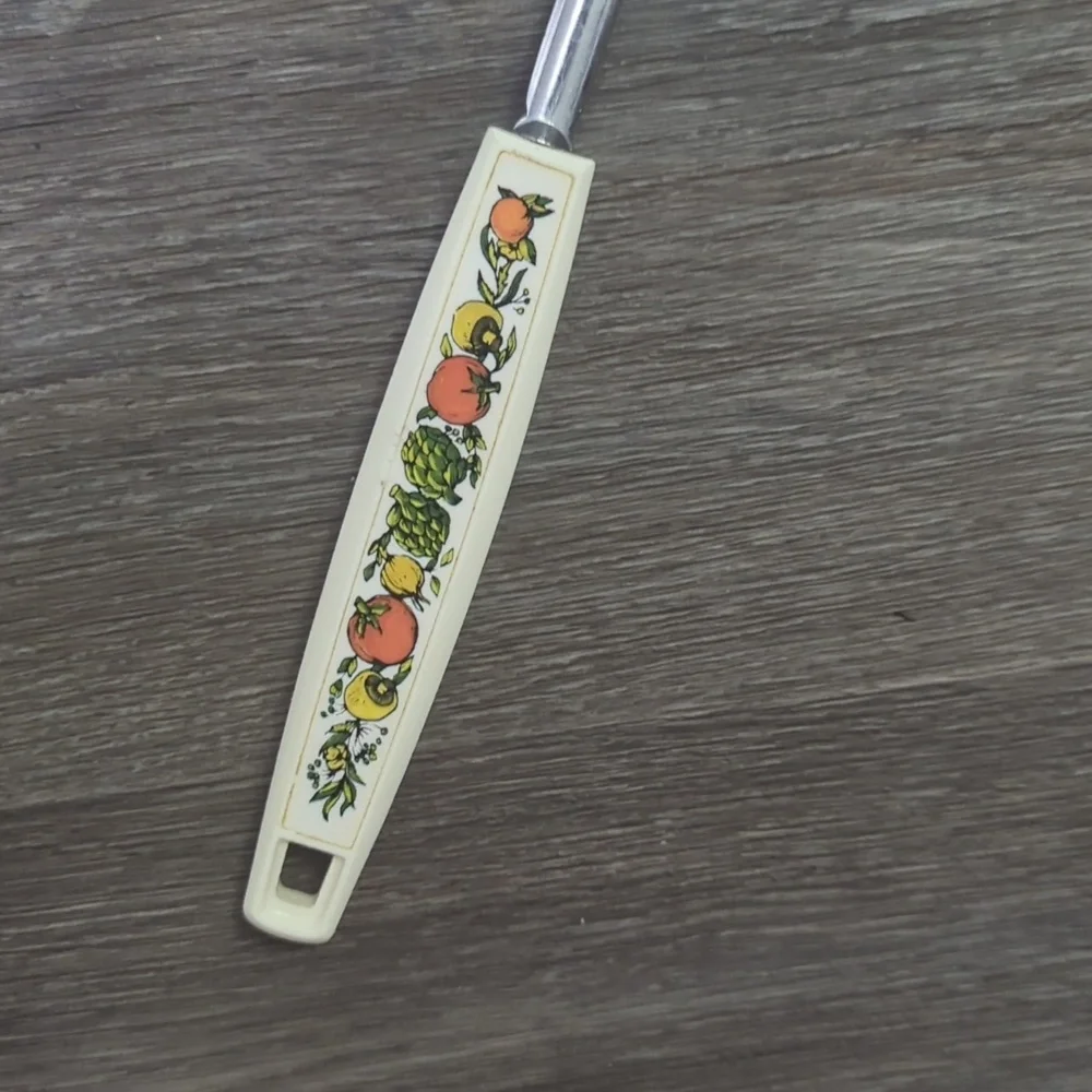 ❤️5/$25 Ekco Floral Stainless Steel Carving Fork